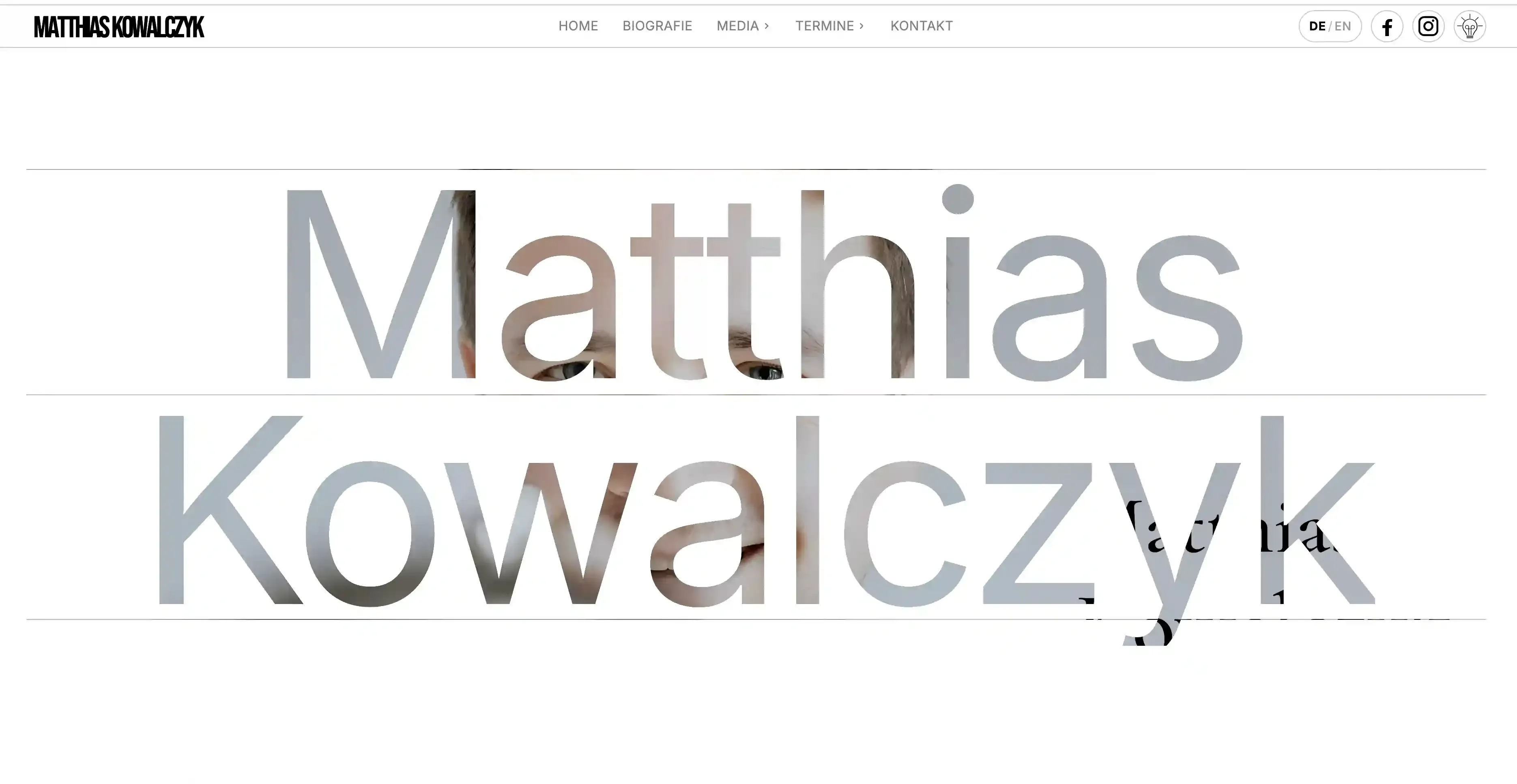 Startseite von matthiaskowalczyk.com